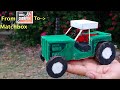 How To Make Matchbox Tractor From Matchbox Matchbox Craft