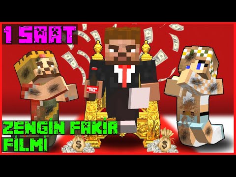 MINECRAFT RICH VS POOR MOVIE 😂 - Minecraft