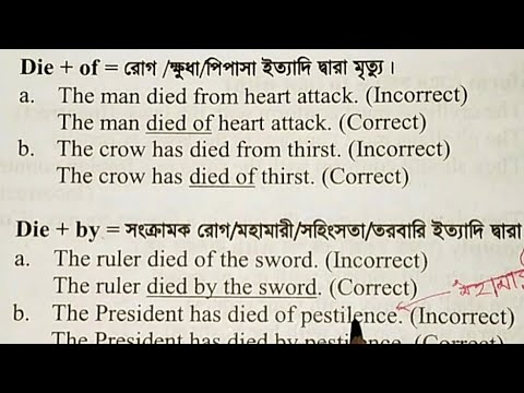 Basic English Grammar: 50 most common Mistakes in English. (Part-01) #English_Grammar