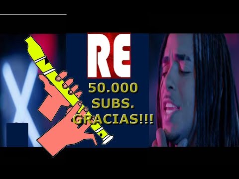 Se preparó, Ozuna, flauta dulce fácil, tutorial con animación.