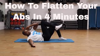 Personal Trainer In Leeds: How To Flatten Your Abs In 4 Minutes