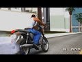 Motorcycle Triumph from Metal Gear Solid V The Phantom Pain para GTA San Andreas vídeo 1