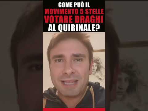 Come può il MoVimento 5 Stelle votare Draghi al Quirinale? #shorts