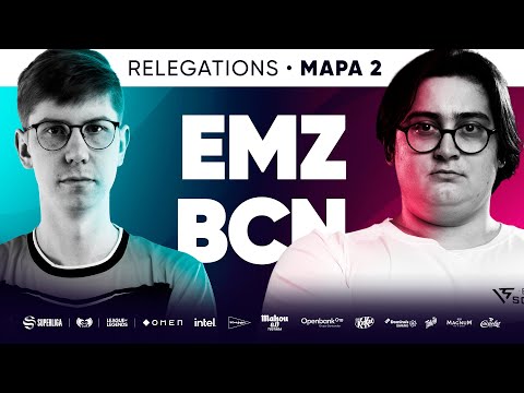 EMONKEYZ CLUB VS BCN SQUAD - RELEGATIONS - MAPA 2 -  SUPERLIGA - VERANO 2021 - LEAGUE OF LEGENDS