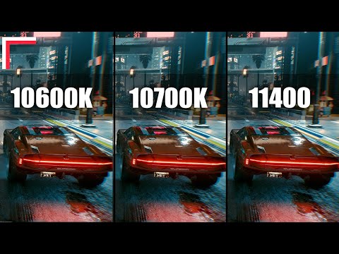 Intel i5-10600K vs Intel i7-10700K vs Intel i5-11400 — Test in 10 Games! [1080p, 1440p]