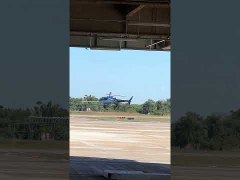 Helicóptero 🚁 Esquilo 🐿️ do Gave Sesdec Rondônia no Aeroporto de Porto Velho (Jorge Teixeira)