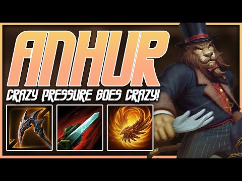 ANHUR IS AN INSANE PRESSURE PICK! - ADC Ranked Conquest Season X #smite #smiteseason10