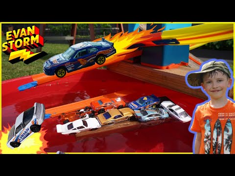 Evan Storm'S Hot Wheels Ultimate Track Builder Backyard Challenge #2