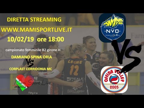 (DIRETTA) DAMIANO SPINA ORIA BR  VS  CORPLAST CORRIDONIA MC