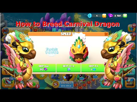 How to Breed Dotw Carnival Dragon-Dragon Mania Legends | October Dragon of the week Carnival  DML
