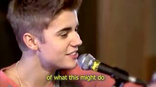 Justin Bieber - Fall Acoustic (Lyrics)