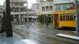 preview picture of video 'Streetcars of Tampa on a Very Rainy Afternoon 1'