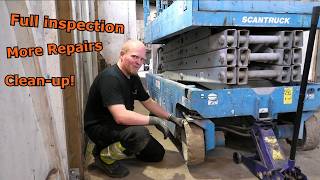 Auction Genie Lift - Part 2 - Inspection, More repairs and Full Clean up