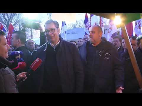 Predsednik Srbije Aleksandar Vučić posetio Negotin