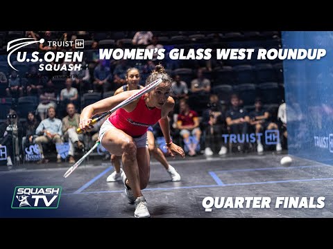 Squash: U.S. Open 2021 - Women's Glass West Roundup - Quarter Final