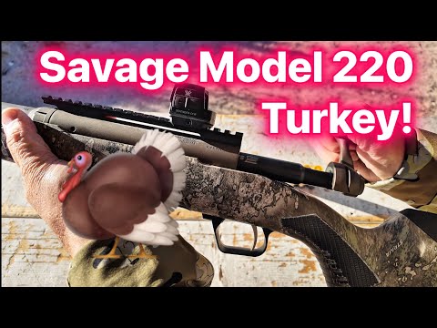 Savage 220 Turkey Gun Review — Bolt-Action Shotgun?! Full Test \u0026 Range Hunt! 🦃🦃🍗