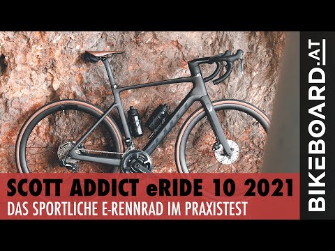 Scott Addict eRIDE 10 Test 2021 - E-Rennrad - DEUTSCH