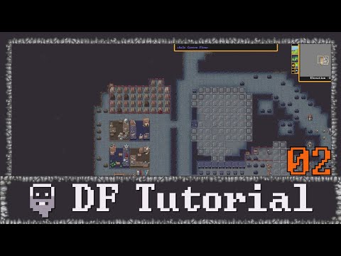 Dwarf Fortress - Your First Fortress Tutorial Lets Play | 02 (Trading and building a Well)