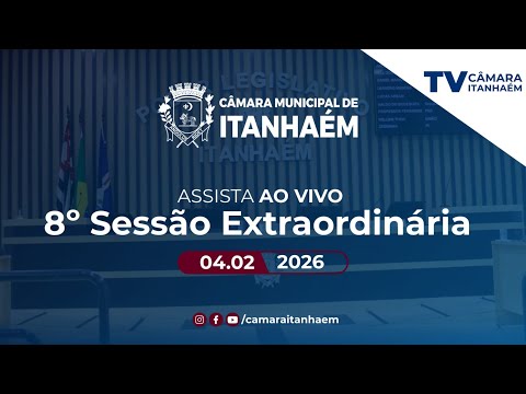 8º SESSÃO EXTRAORDINÁRIA - TV CAMARA ITANHAEM