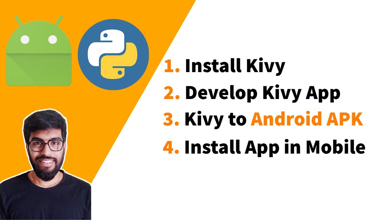 Install Kivy ,Develop Python APP to Android APK