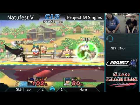 Natufest V Project M All-Star Loser's Finals - Haru vs. GLS | Tap