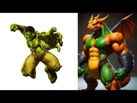 CHARIZARD but SUPERHERO