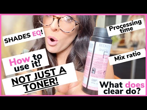 All your questions about HOW TO use Redken Shades EQ toners ANSWERED!