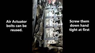 2017 Chrysler 200 2 4L Multiair Actuator Replacement Part 3 & 4 (final video)