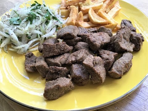 MOM'S 'ARNAVUT CIGERI' RECIPE - Fast&Easy Albanian Stir-Fried Liver, Popular Mezze Dish in Turkey