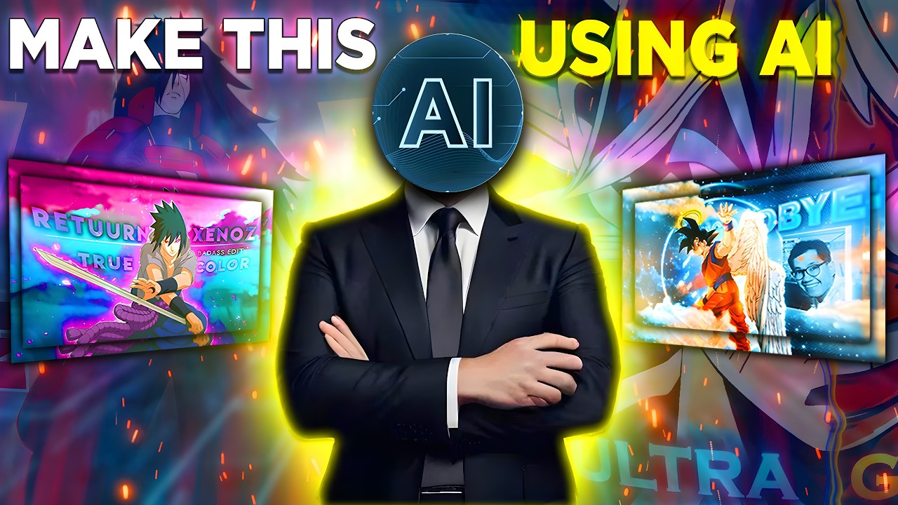 Create Eye-Catching Anime AMV Thumbnails with AI | Like @XenozEdit AND @GOJO