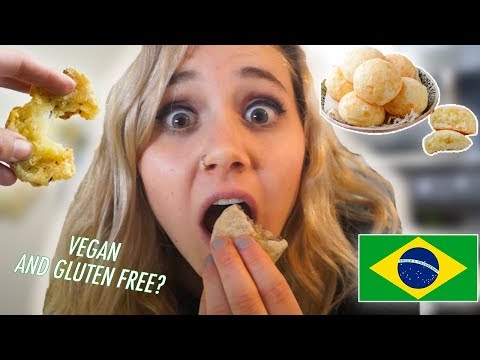 Baking Vegan Pao de Queijo (BRAZILIAN CHEESE BREAD)
