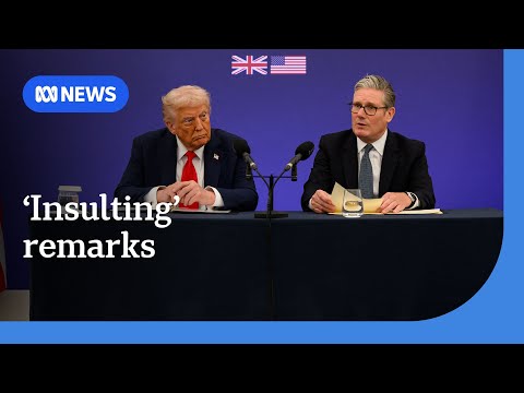 UK PM demands Trump apologise for 'insulting' remarks about NATO troops in Afghanistan | ABC NEWS