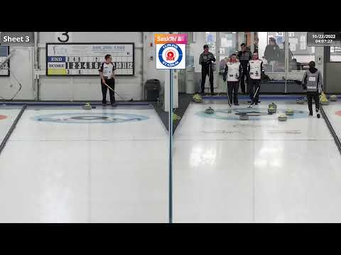Dustin Woloschuk vs. Shane Vollman - Draw 4 - Curling Stadium Regina Highland SCT Spiel