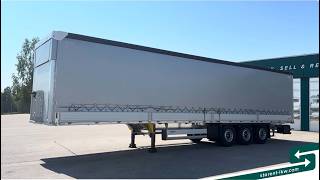 جديد نصف مقطورة ستائر منزلقة Schmitz Cargobull Bordwand Hubdach Liftachse LED XL- und Getr&auml;nkezertifikat | MIET | صورة 4 - Autoline