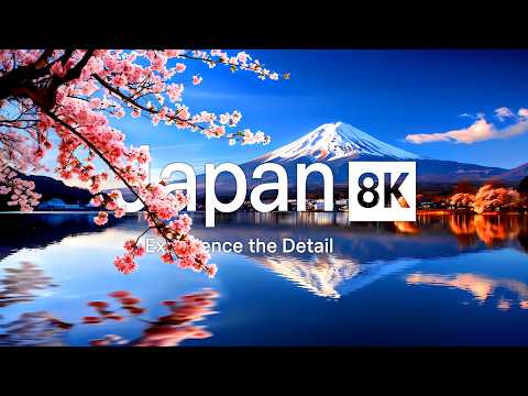 Japan in 8K ULTRA HD HDR - Digital Sakura Dynasty (240 FPS) | Japan 8K