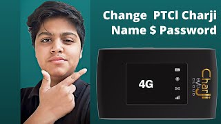How To Change PTCL Charji SSID Name $ Password | TechBy AbdSyd