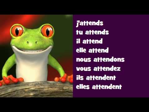 Conjugaison musicale # Indicatif Présent # Verbe = attendre