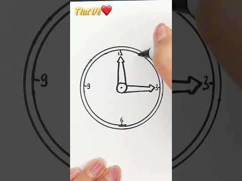 Wie zeichnet man eine uhr - Wie zeichnet man