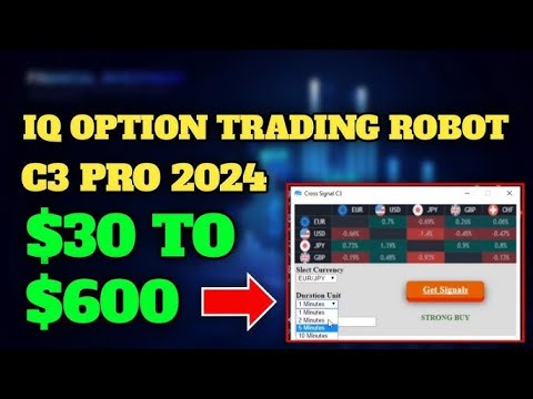 The Most Powerful IQ Option Trading Robot Cross Signal C3 Robot