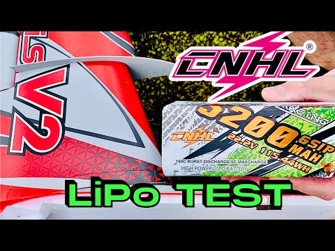 LiPo TEST...CNHL 5200mAh 90C • NEW Freewing Avanti S V2 80mm EDF Sport Jet • (English/Français 4K)