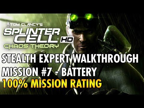 Splinter Cell: Chaos Theory - Mission #7 - Battery - Stealth (Expert)