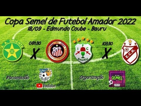 Ao Vivo - Copa Semel 2022 - Oriente  x Parquinho / Independência x Redentor