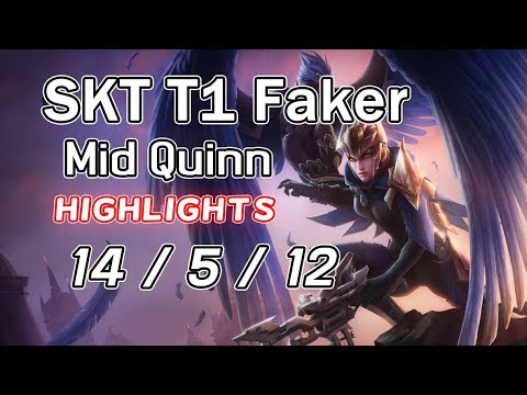 SKT T1 Faker Mid Quinn 14/5/12 VS Lucian | Highlights