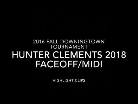 Hunter Clements 2018 fogo/midi 2016 Downingtown tornament