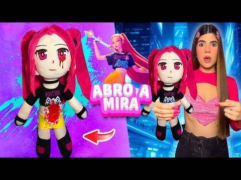 ABRÍ un PELUCHE de MIRA de Kpop Demon Hunters y descubrí que SALVÓ a Romance😨🫣 | Ani Cat😻