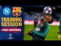 FULL STREAM: Press conference with Setién and Piqué and training session pre-Napoli