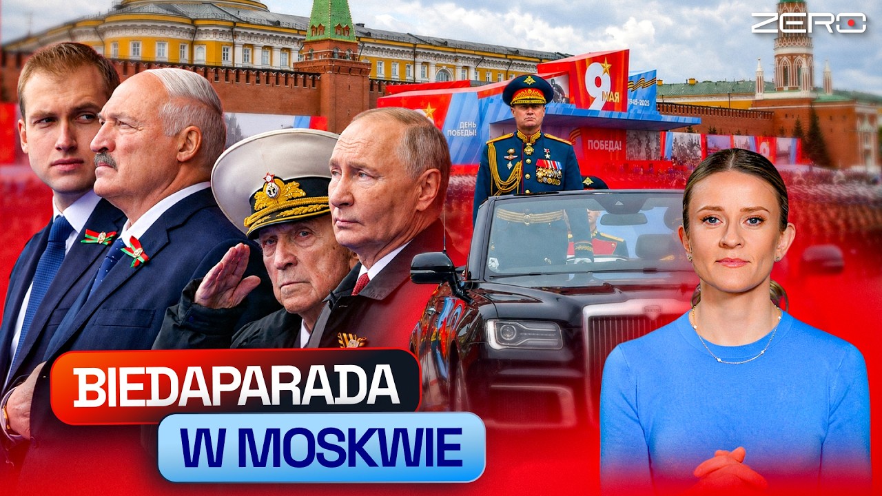 BLAMAŻ PARADY PUTINA. UKRAINA ZEPSUŁA ROSJI ŚWIĘTOWANIE