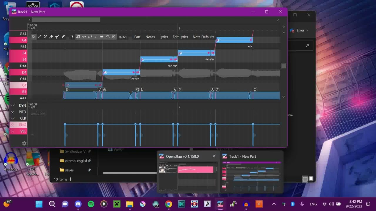 OpenUTAU Tutorial 2: Resamplers and Wavtools