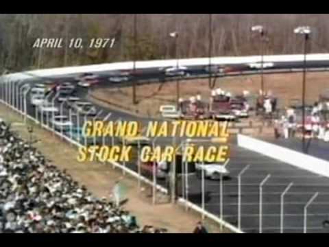 First Live NASCAR Telecast 1971