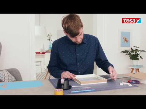 tesa® DIY-Tipp: Beleuchtete Wandbilder